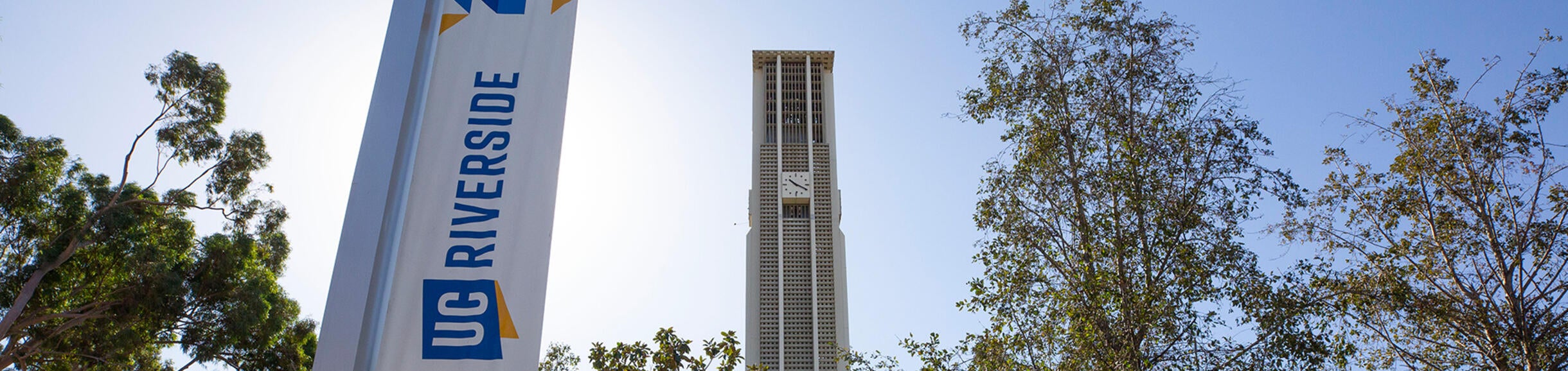 UC Riverside campus and Bell tower